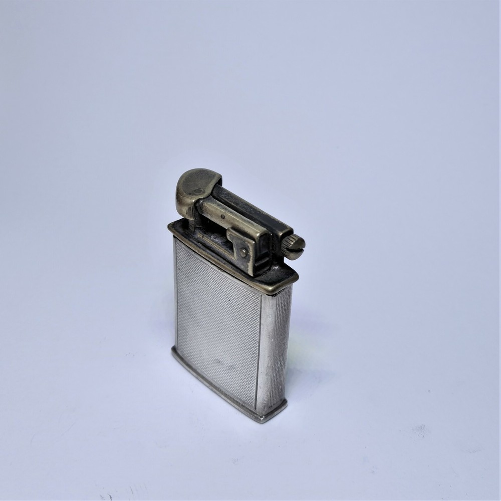 Parker Lighter, Silver Sleeve, Working Condition, Silversmith Workshop Piece,