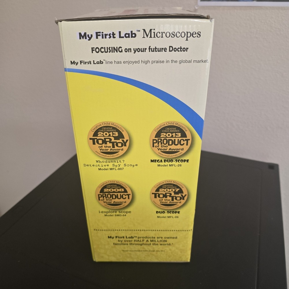 My First Lab MFL-06 Duo-Scope Microscope Two Microscopes in One Tested Complete