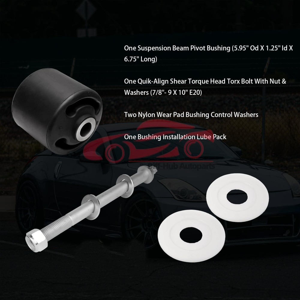 S-24691 S-21166 Hendrickson Quick Align Pivot Bolt Bushing Kit