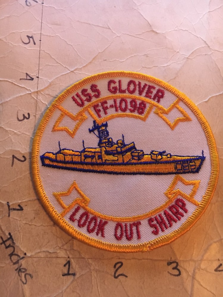 US Navy USS Glover FF-1098 patch 10/5/25