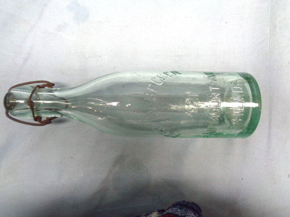 (5) Antique Nice Glass Bottles