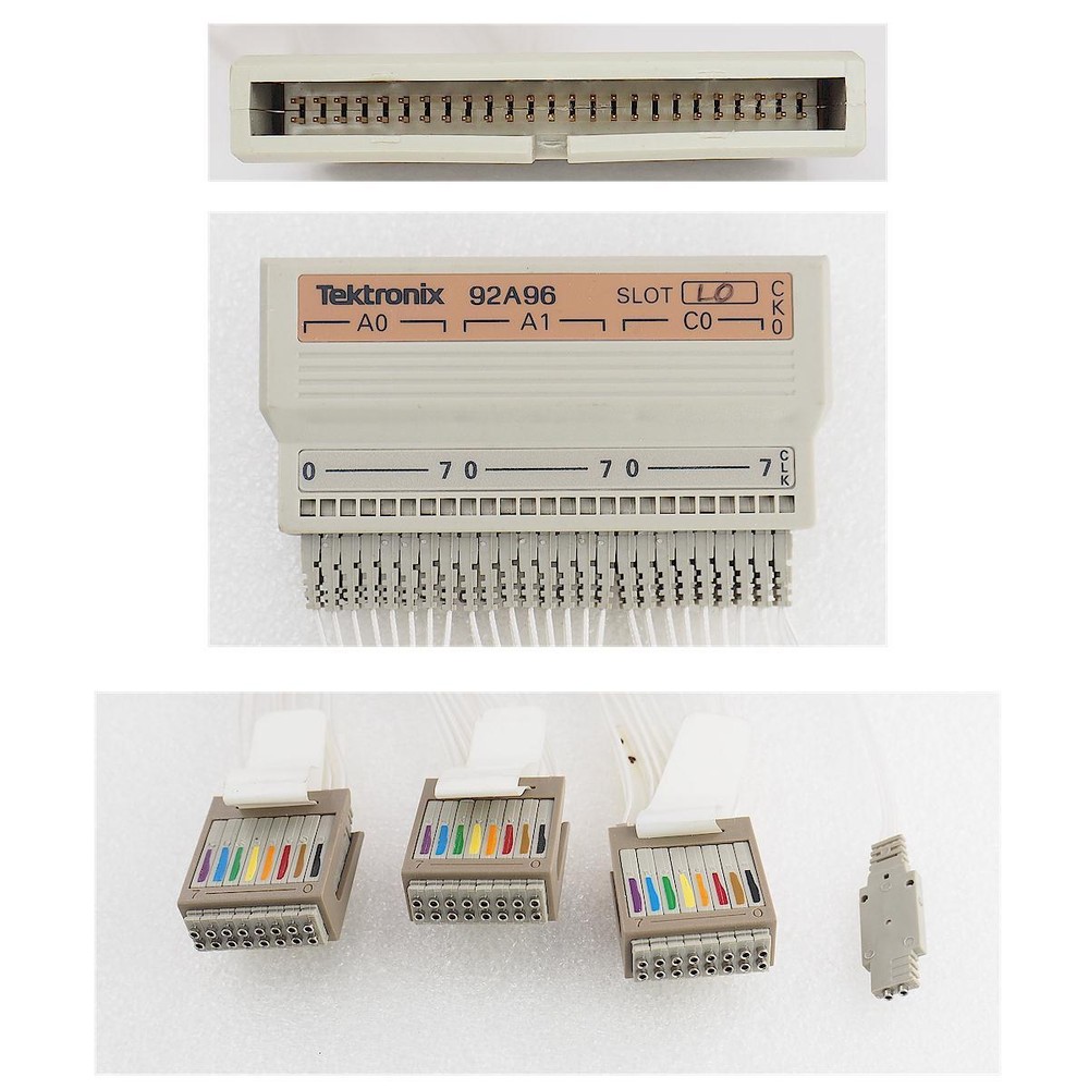 Tektronix 92A96 CK0 Probe Cable Interface Housing with Three 8-Channel Probes
