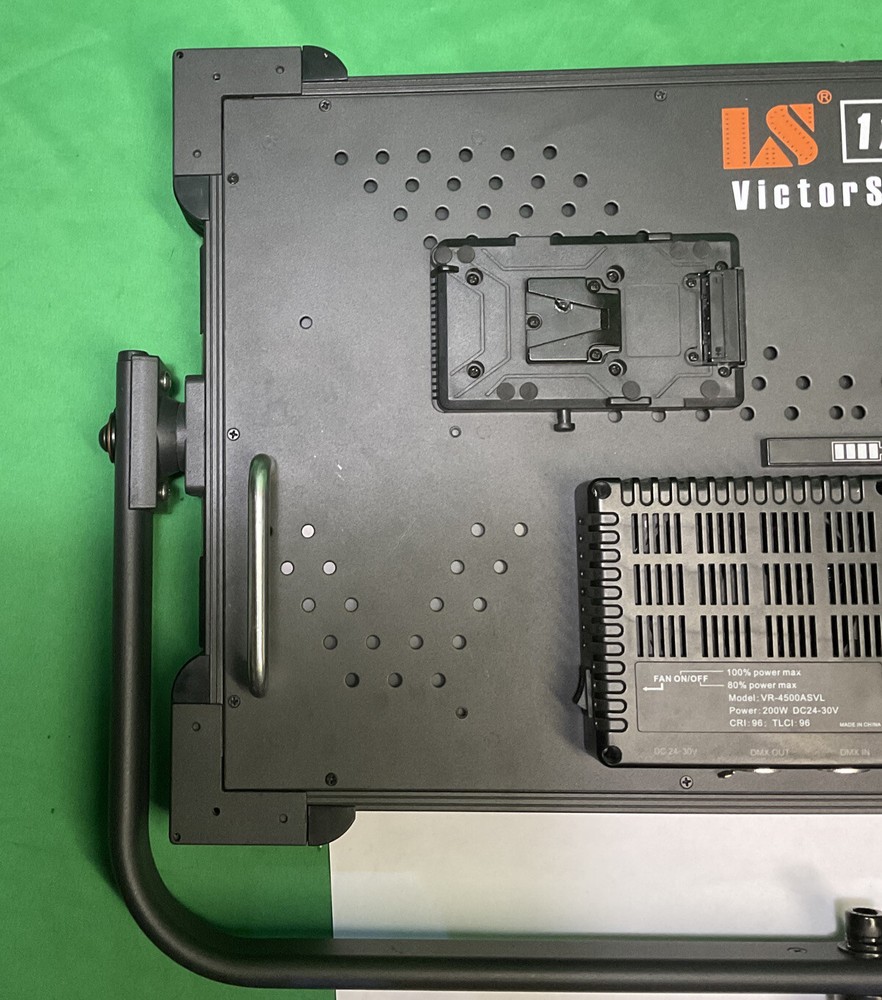 LS 1 X 2 Victor Soft 200W LED Studio Light- Model #VR4500ASVL- With Case.