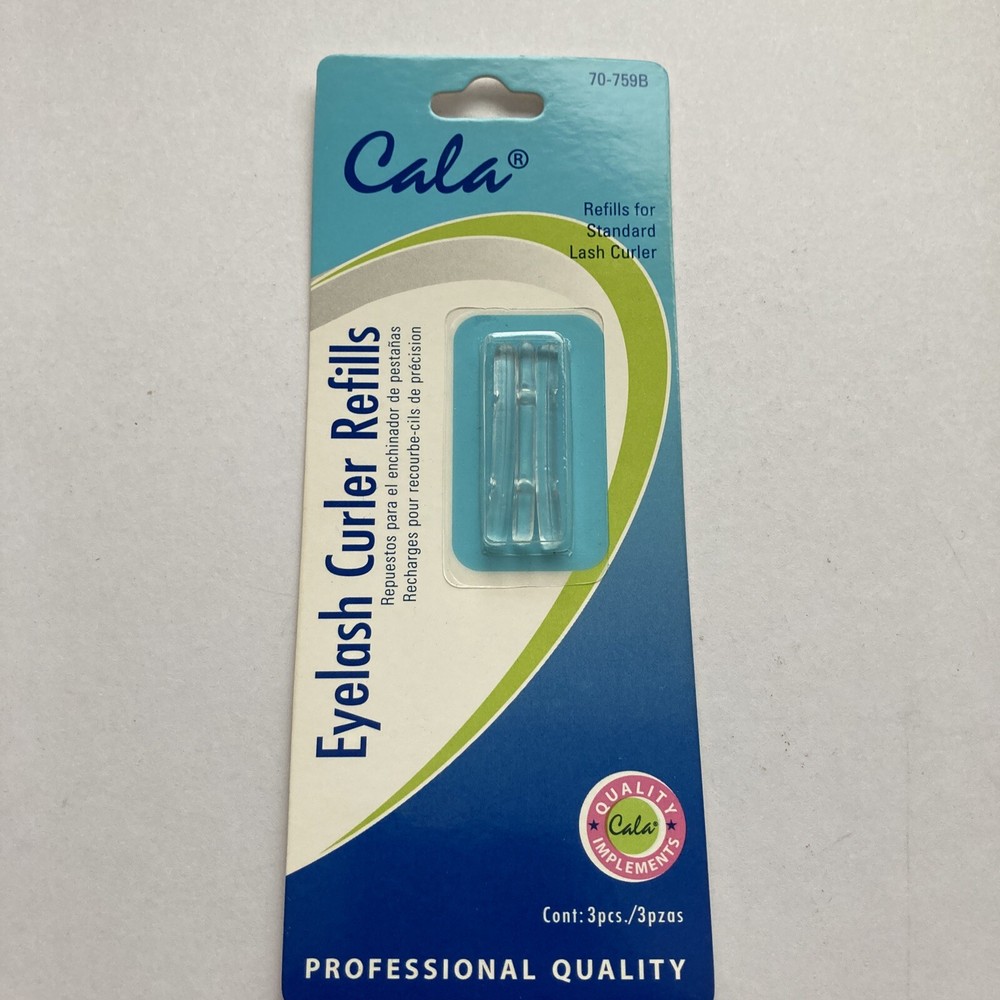 Cala Eyelash Curler Refills (3 Count) Clear