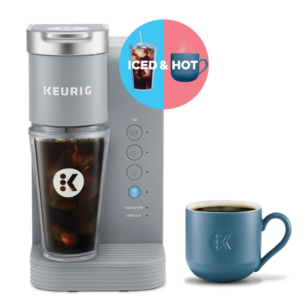 Keurig K-Iced Essentials Single-Serve K-Cup Pod Coffee Maker - Gray™