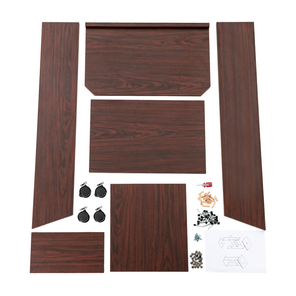 Brown Modern Presentation Standing For Classroom Conference Presentation Stand