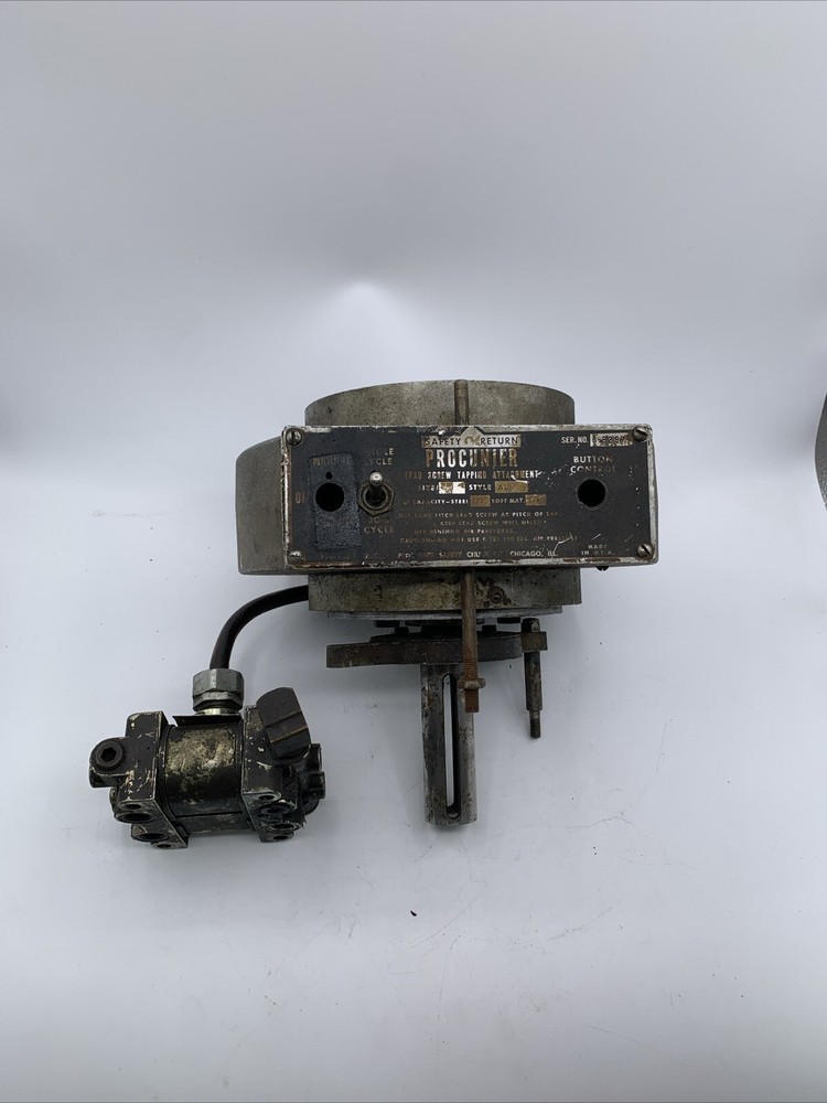 Procunier Automatic Lead Screw Tapper Series B-5287 See Pics