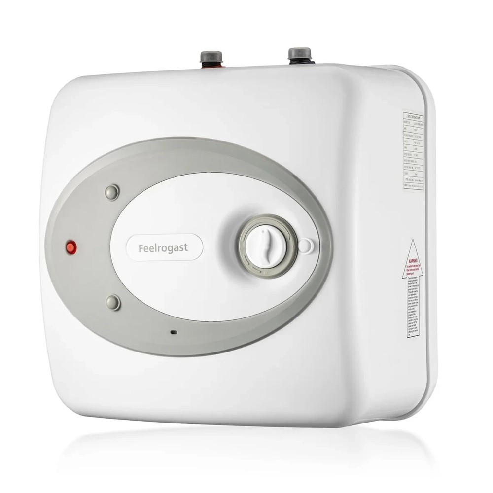 Feelrogast 8 Gallon Electric Tank Water Heater 120V 1500W Under Sink Instant Hot