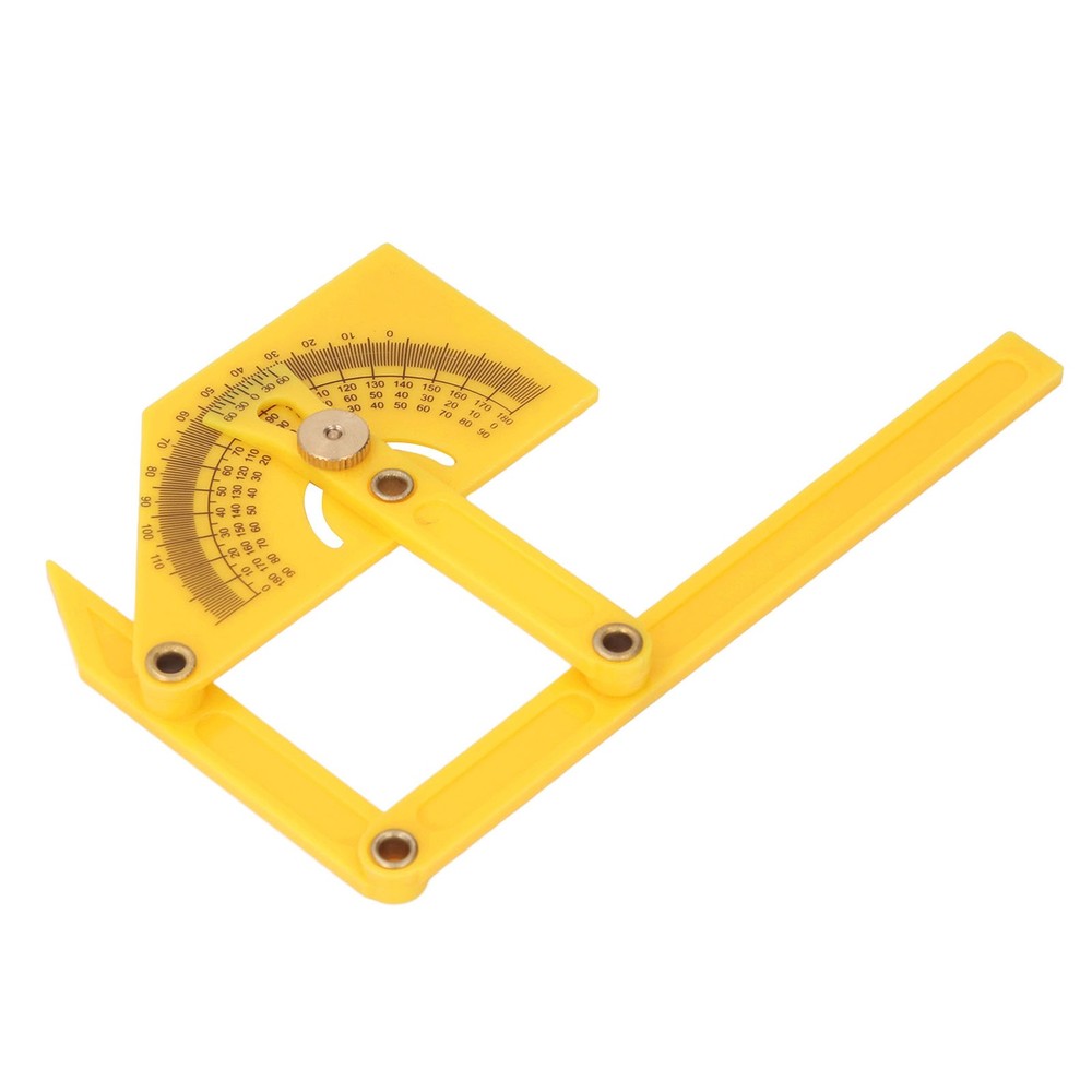 Foldable Protractor Corner Angle Finder 4 Links Design For Woodworking Projects