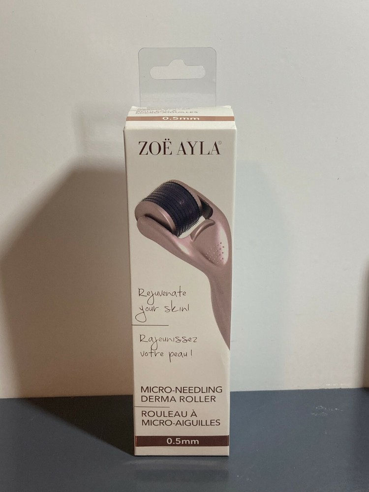 ZOE AYLA micro needling derma roller 0.5mm NIB