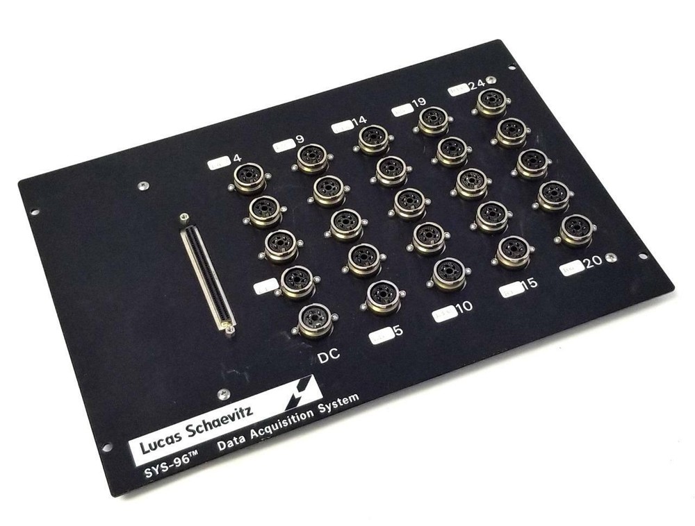 Lucas Schaevitz SYS-96 Connector Front Panel 25 Slot