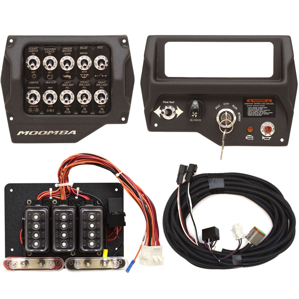 Moomba Boat Dash Switch Panel Set 121152 | Toggles Ignition (Kit)