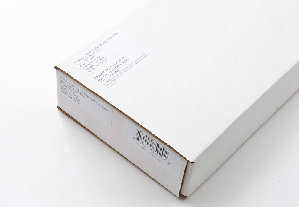 Versatile 36W UVC Replaceable Bulbs 2G11 Base for UV Sterilizers in Aquariums