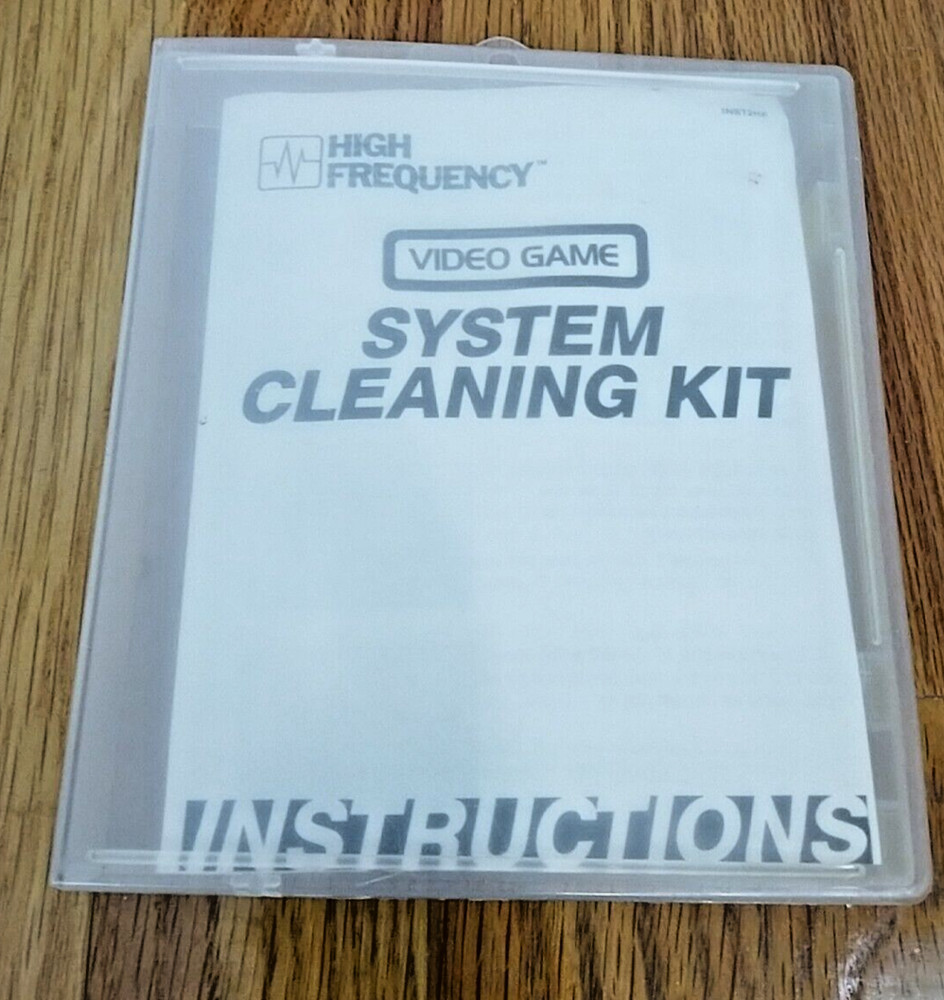 Video Game System Cleaning Kit High Frequency Nintendo Atari Genesis