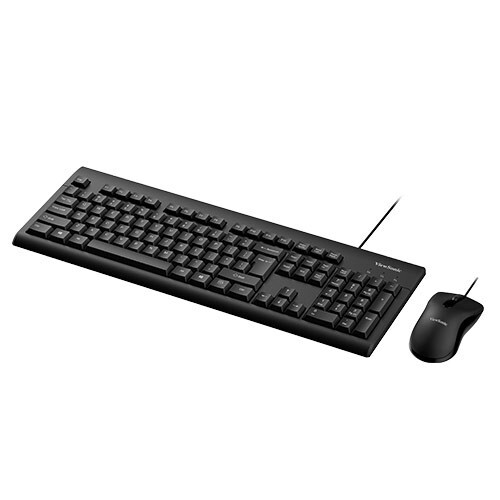 ViewSonic CU1251 Wired Keyboard and Mouse Combo (SPANISH)
