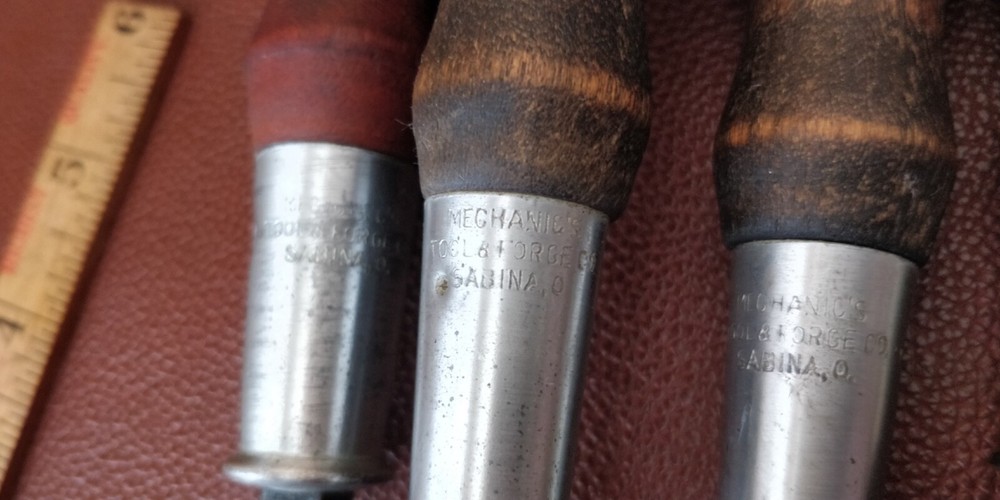 NOS!! MAC TOOLS Screwdriver Set ~ Early model MECHANICS FORGE & TOOL CO.