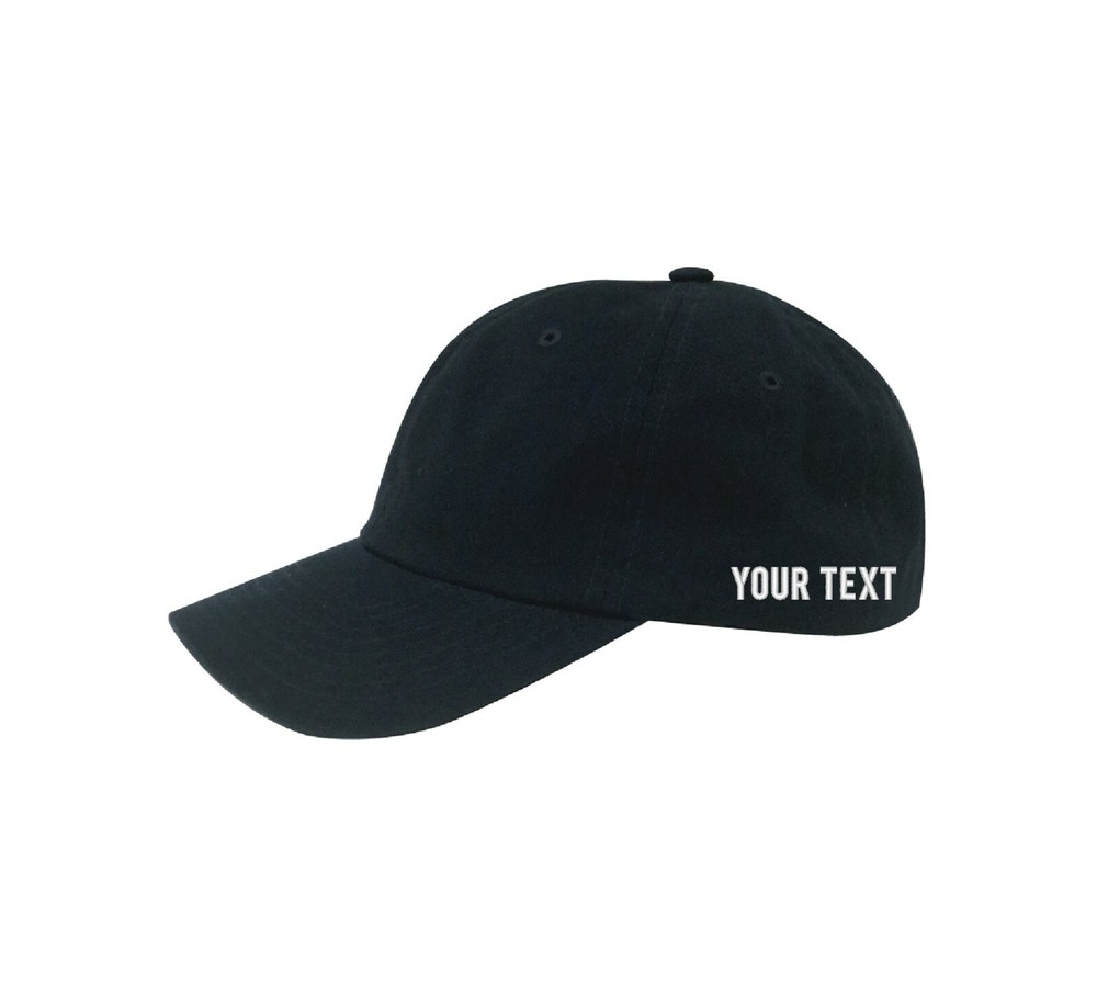 Custom Embroidered Hat - Personalized Your Text on Dad Hat Baseball Cap