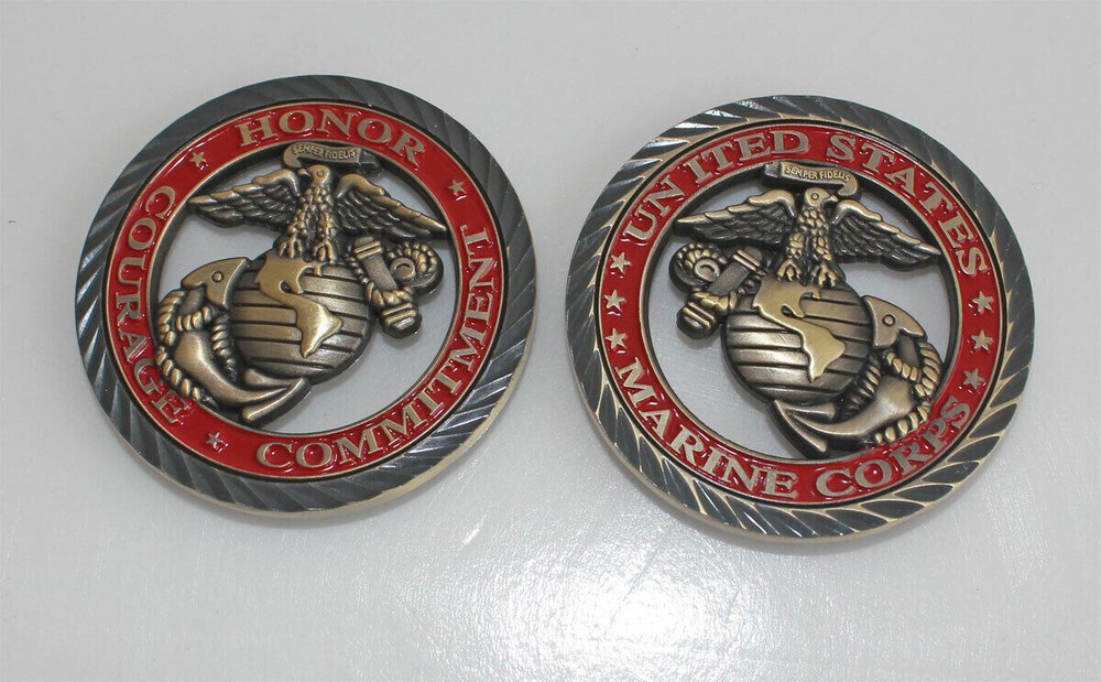10-Pack Marine Challenge Coin Semper USMC Marine
