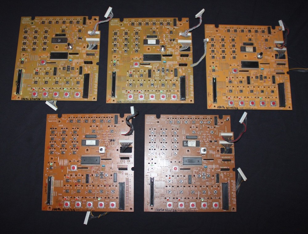 AKAI MPC2000XL Main Top Buttons PCB Board
