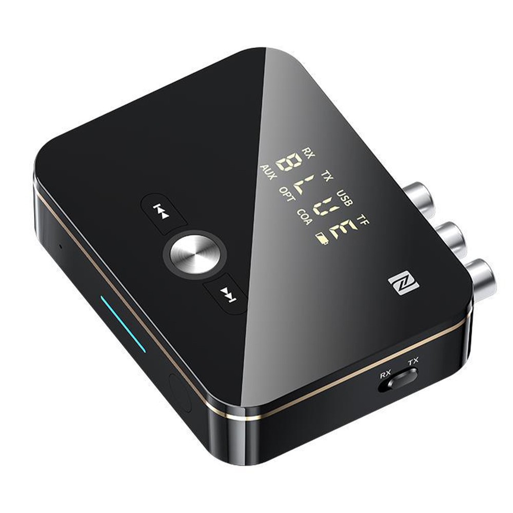 NFC Multi-Function Bluetooth Receiver Wireless 3.5mm AUX to 2RCA Audio Adapter F