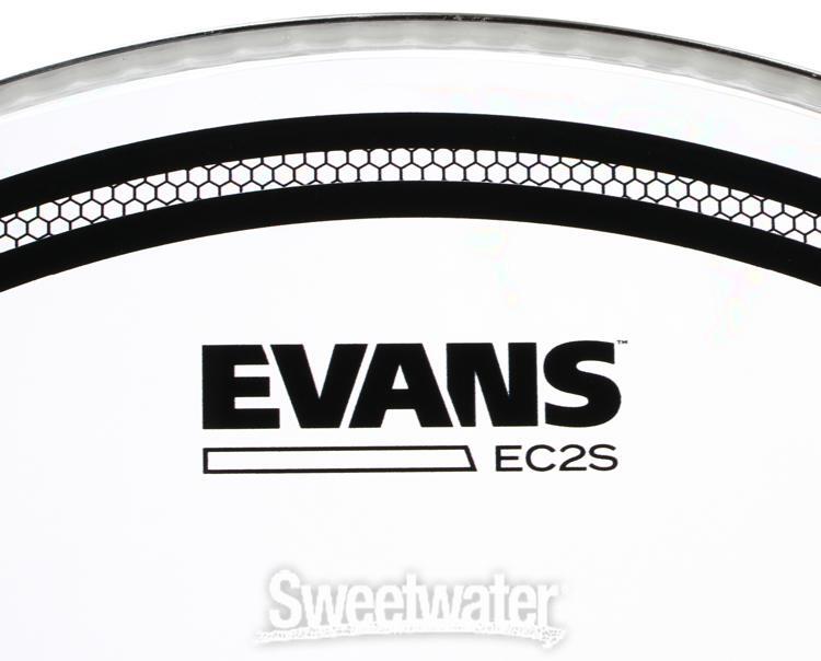 Evans EC2 Clear Tom Pack - 10", 12", and 16" Heads