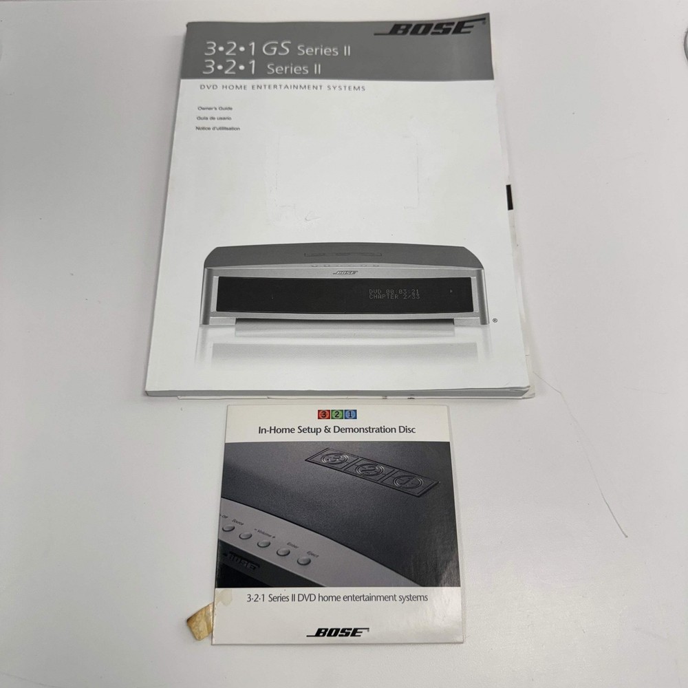 Bose PS3-2-1 II Powered Speaker System Home Entertainment System Black