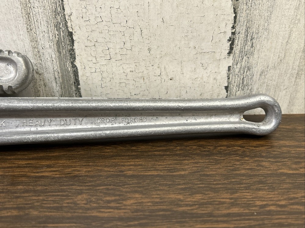 Toledo Aluminum 14” Pipe Wrench