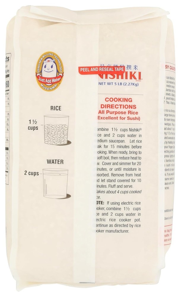 Non-GMO Medium Grain Rice 80 Ounces Packed for Freshness - Culinary Staple