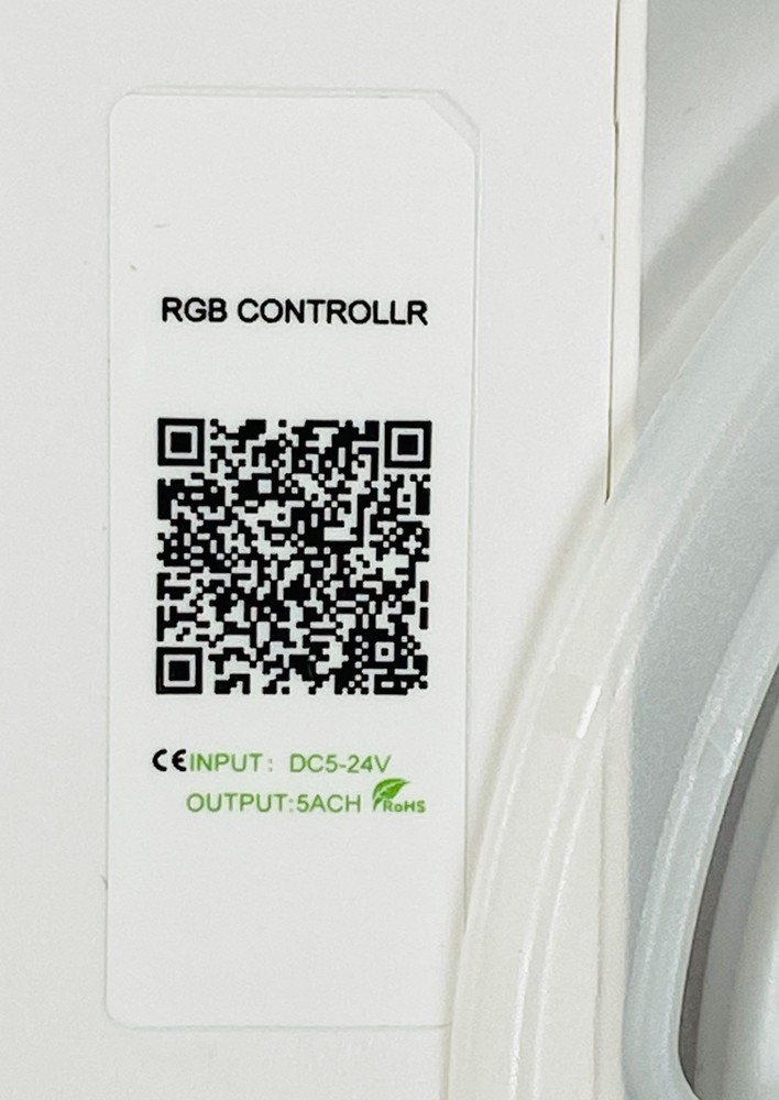 RGB LED Strip Lights with Controllers App Control CE RoHS Flexible 3-Pack