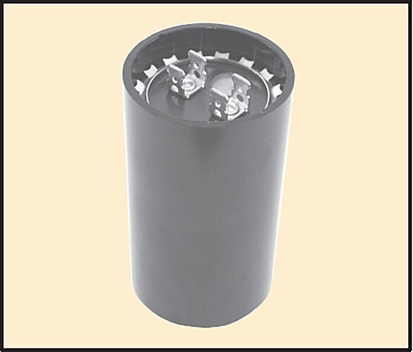 NTE MSC330V340, 340uF ~ 408uF @ 330V AC, Motor Start Capacitor