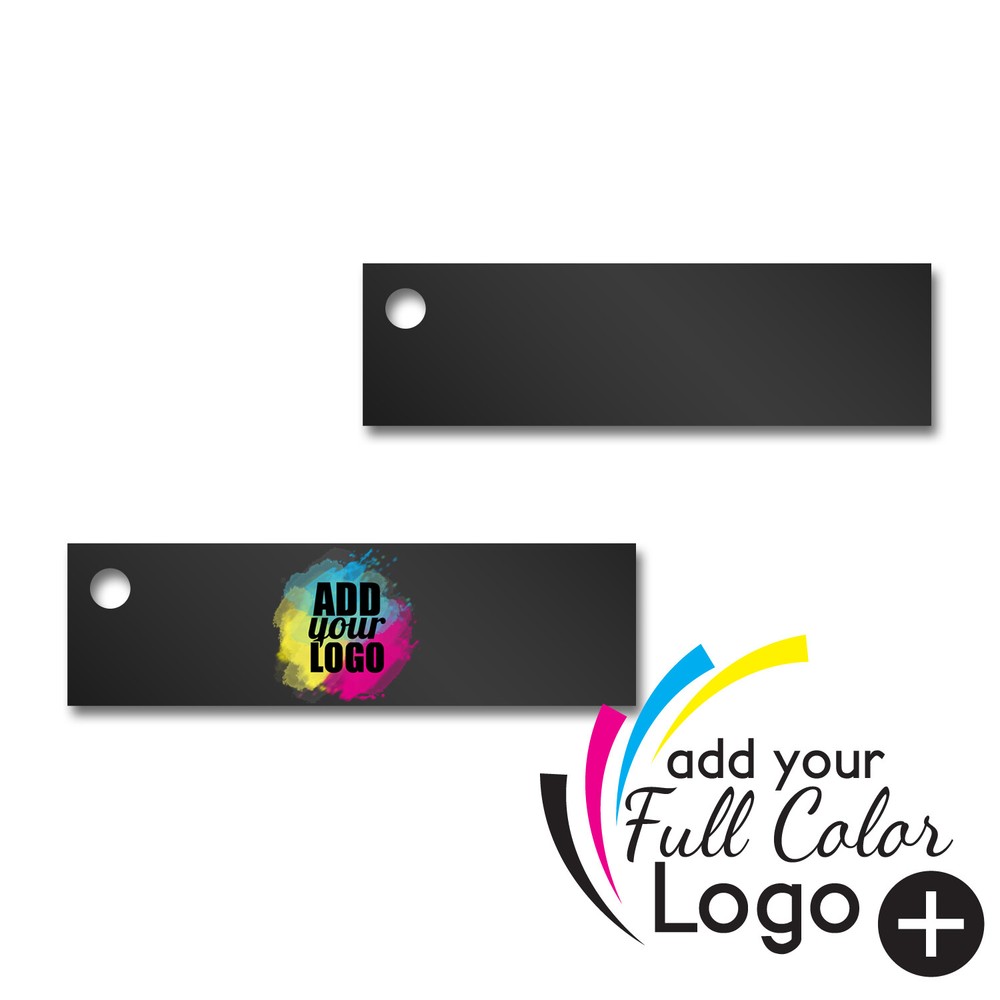200pcs Custom Printed Rectangle Clothing Pricing Tags 1-3/4" x 1/2"