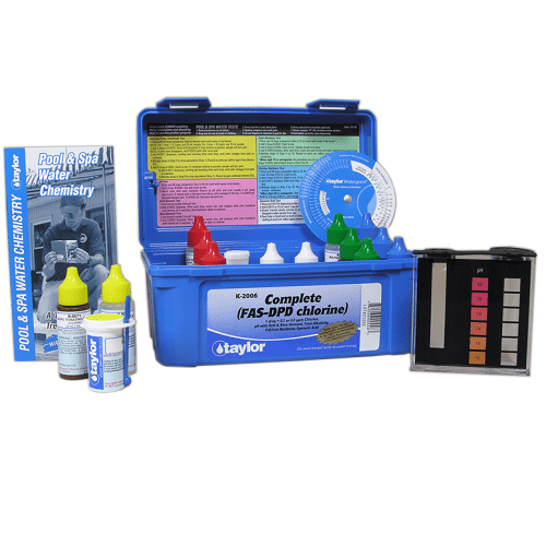 Taylor Technologies K-2006 Complete Chlorine Pool & Spa Water Test Kit