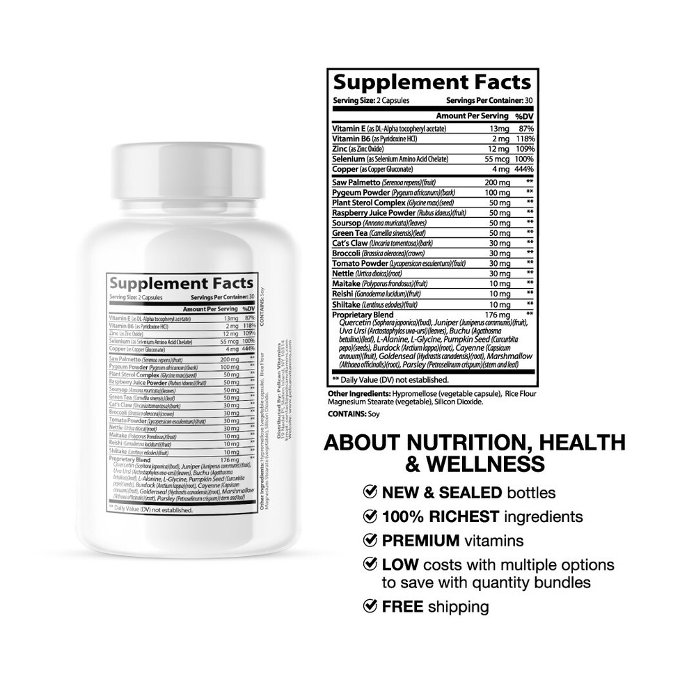 Prosta Vive - Prostate Support- 60 Capsules