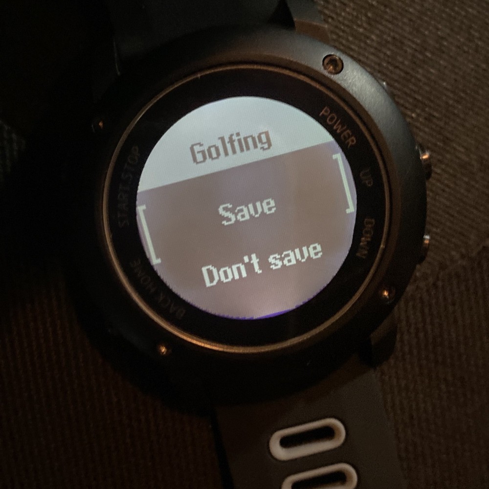 Instinct UW90 Smartwatch GPS pedometer Compass golf / Strokes