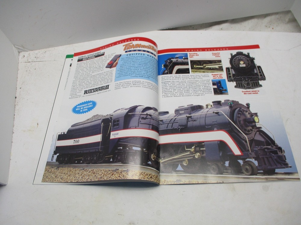 Lionel Catalog 1995 Stocking Stuffer 1996 Spring Release