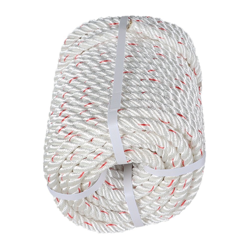 5/8"×150' 8900Lbs Double Braid Polyester Arborist Bull Rope Pulling Rigging Line