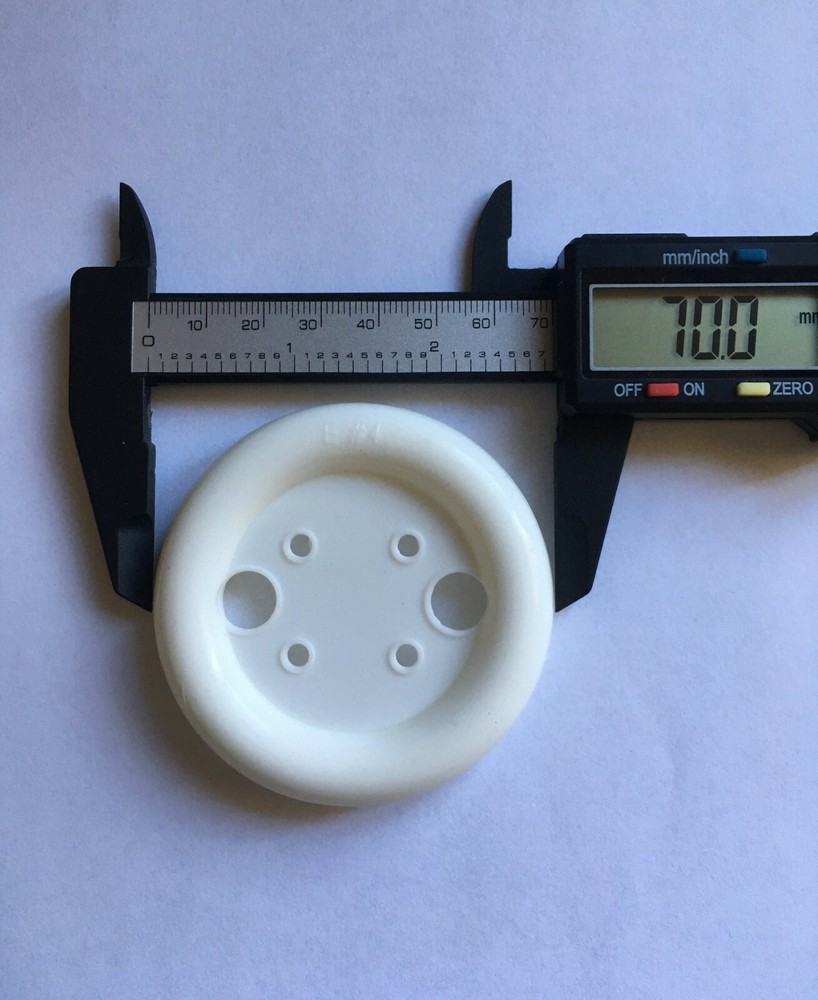 Size 4 Ring Pessary with support, Prolapse, Silicone