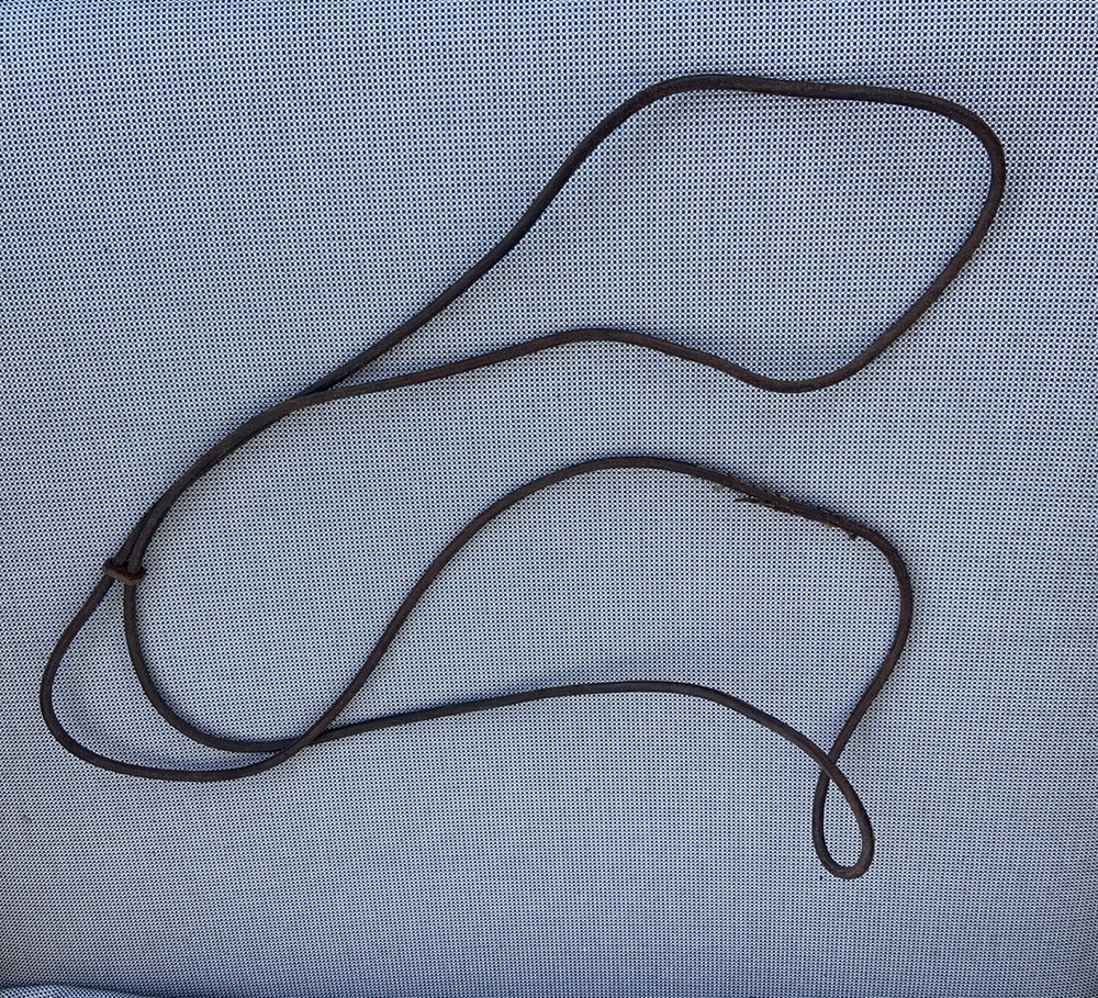 German WW2 leather cord rope