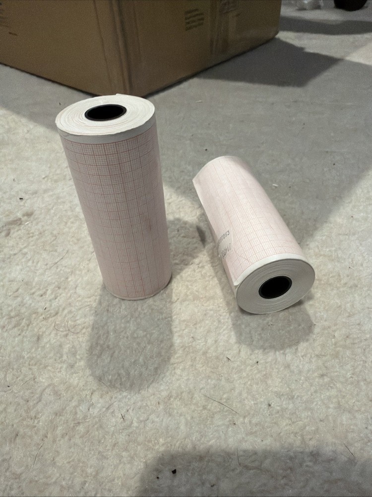 Physio-Control 100mm Printer Paper - 2 Rolls - gridded - for LIFEPAK 12 & 15