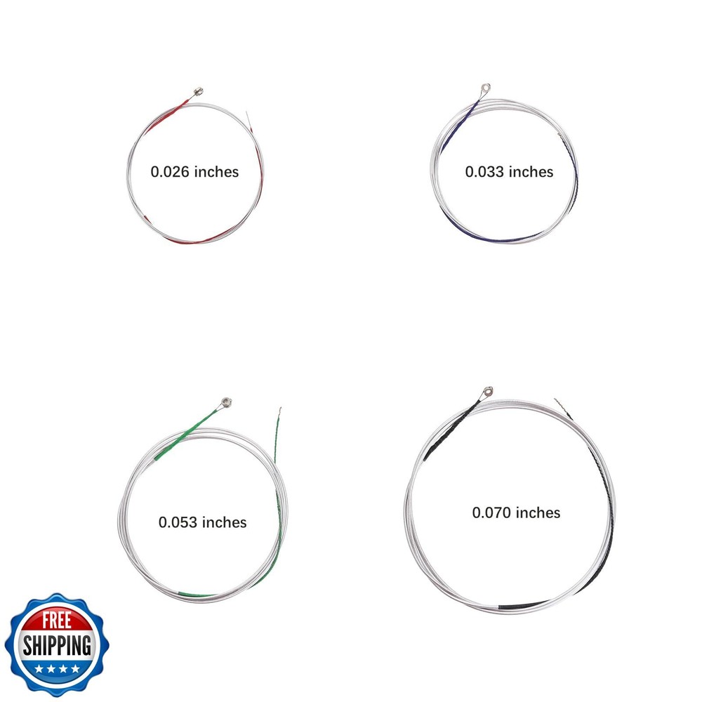 Create idea 4pcs Universal String Set for Cello String (A-D-G-C) Steel Core N