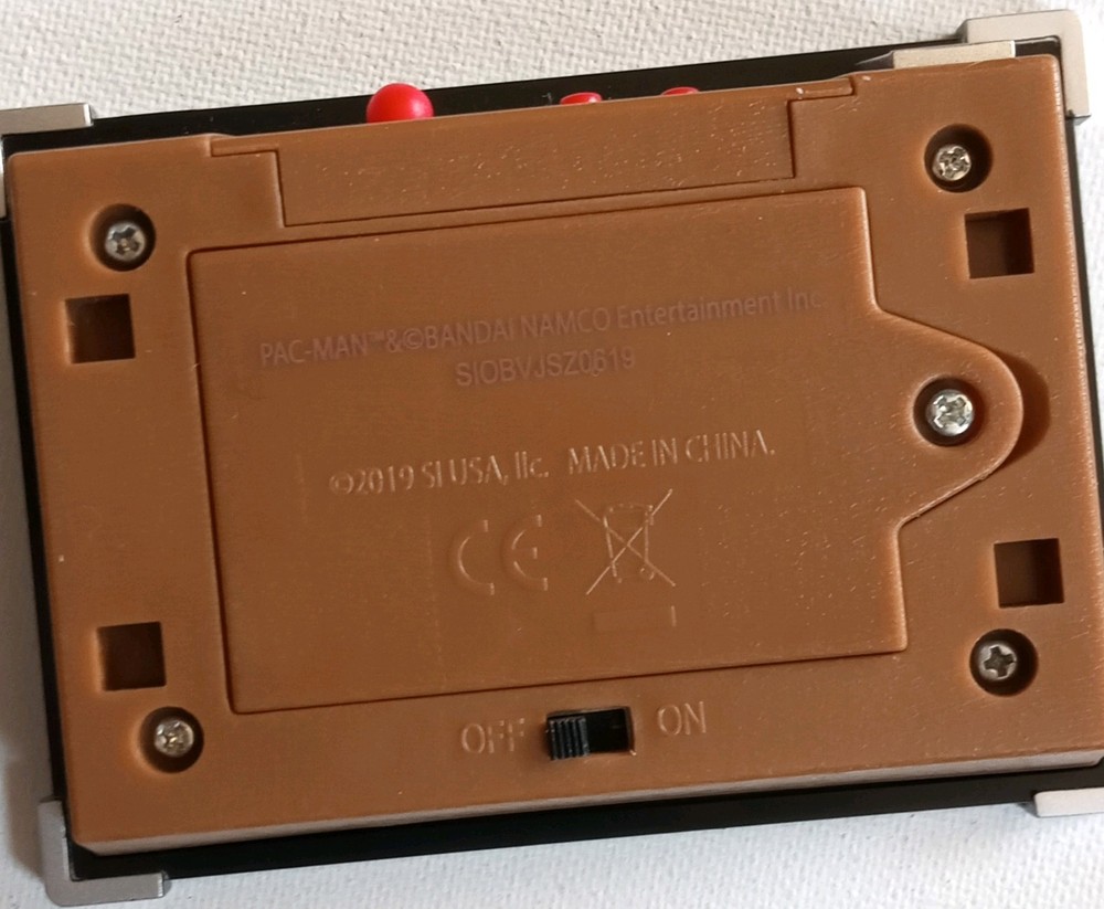 Tabletop Pac-Man Miniature Version Handheld 2019 Bandai Works Great