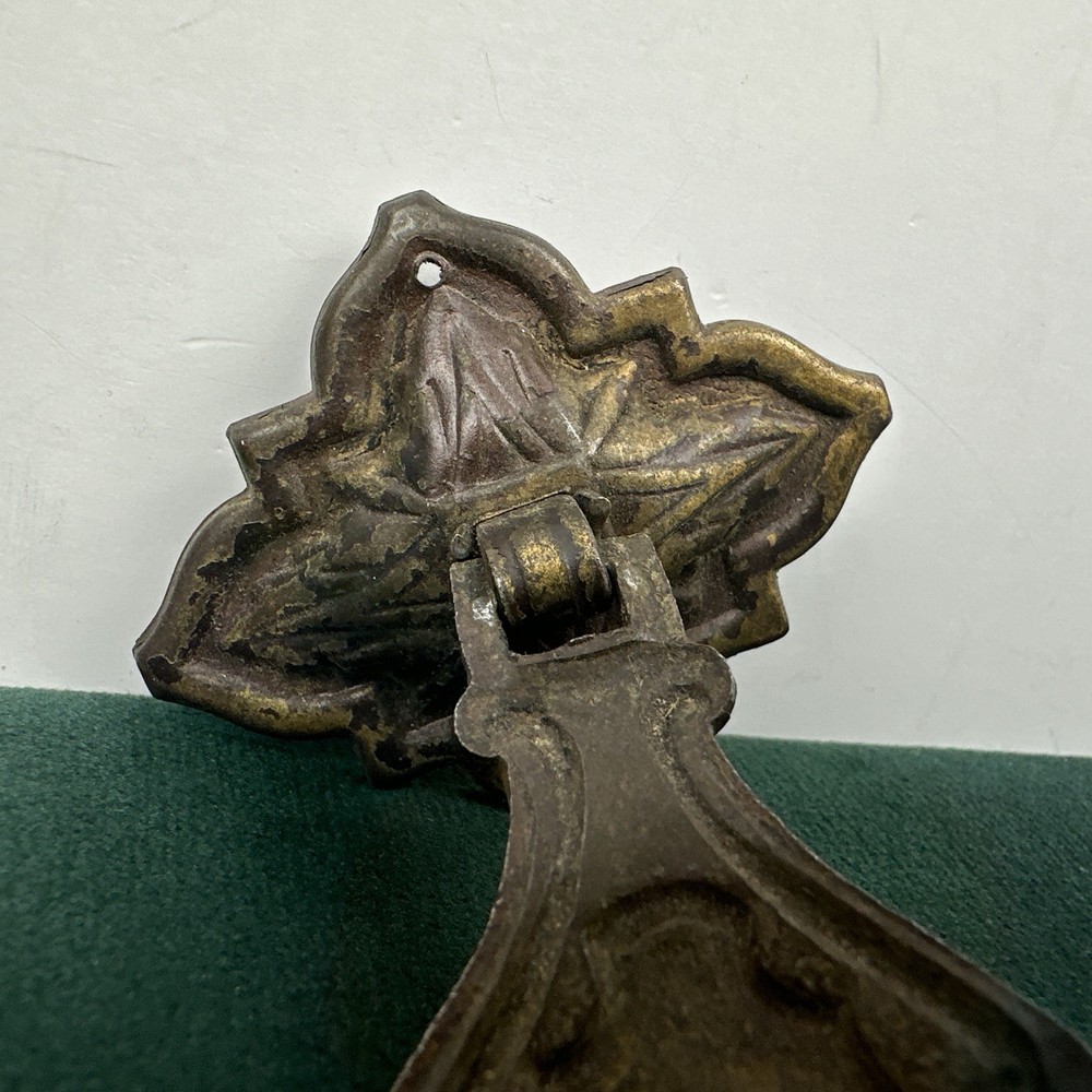 Brass 1920-30’s ART DECO Antique Hardware Pendant Teardrop Drawer Pull