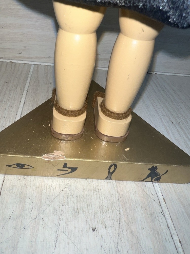 RARE Nutcracker Village Egyptian Pharaoh 2003 HTF Read Description