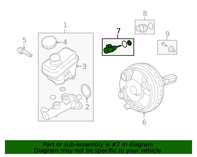 Genuine Ford Sensor 9M6Z2M113A