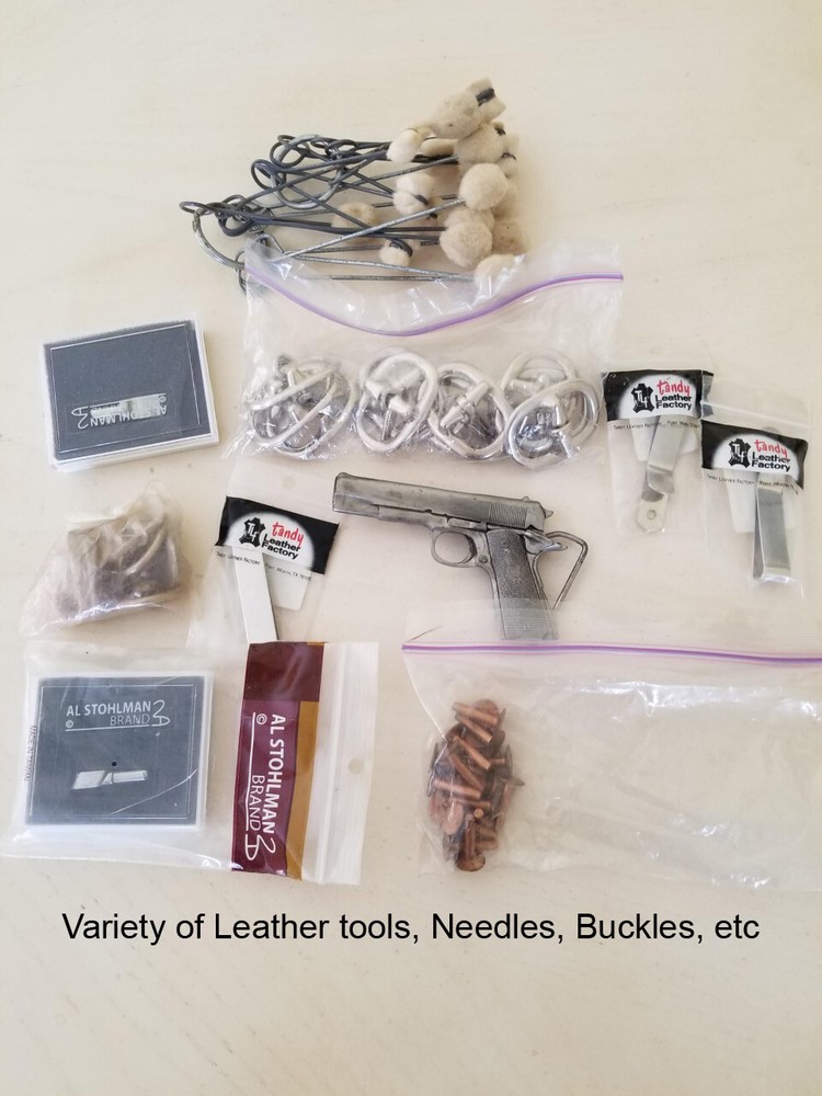 Leather Tools Lot