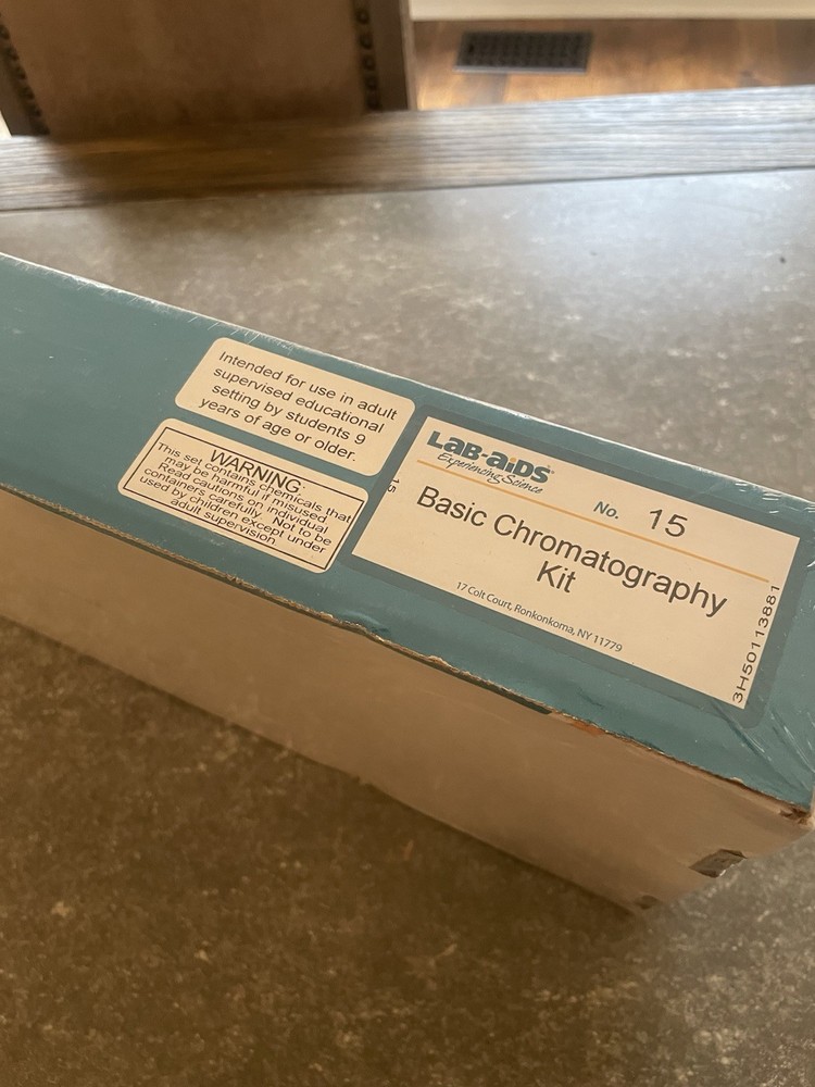 Lab Aids Student Science Kit Module Basic Chromatography Classroom #15
