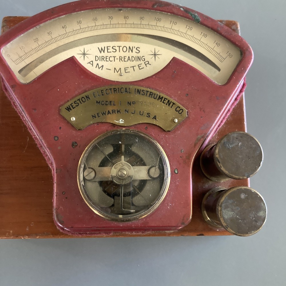 Weston’s Direct-reading Am-meter Model- 1