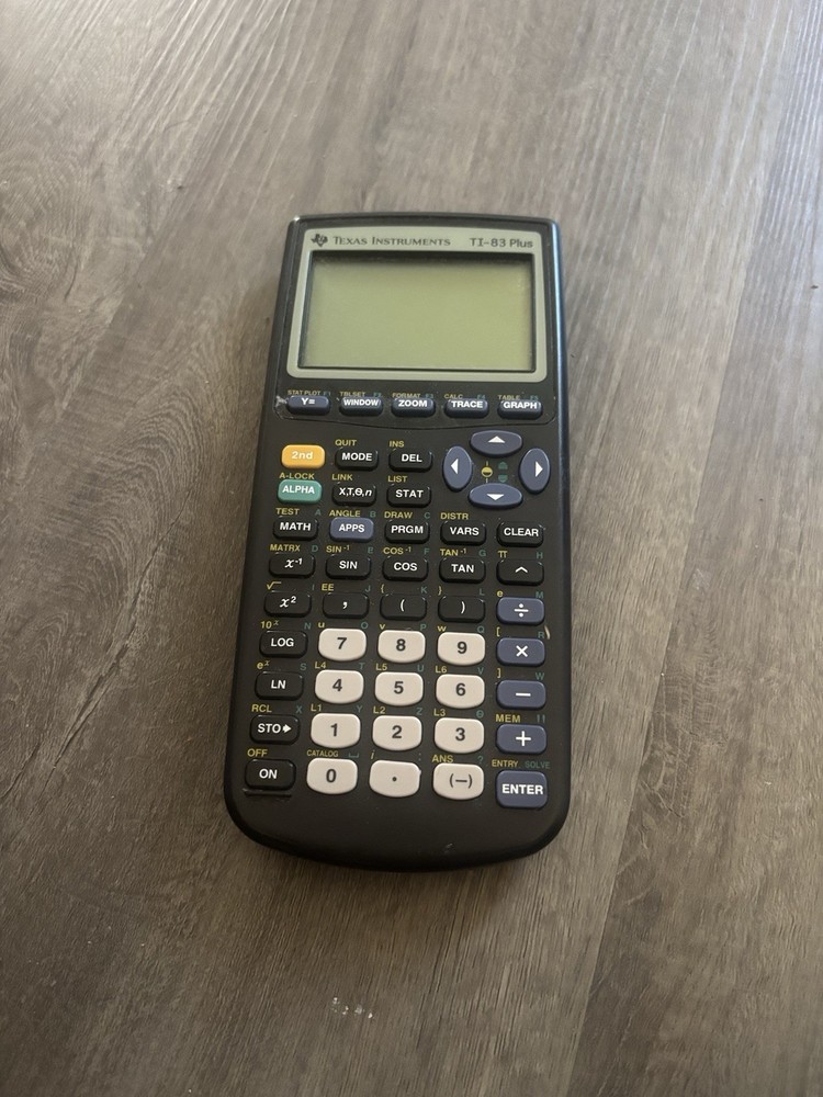 Texas Instruments TI-83 Plus Graphing Calculator Black