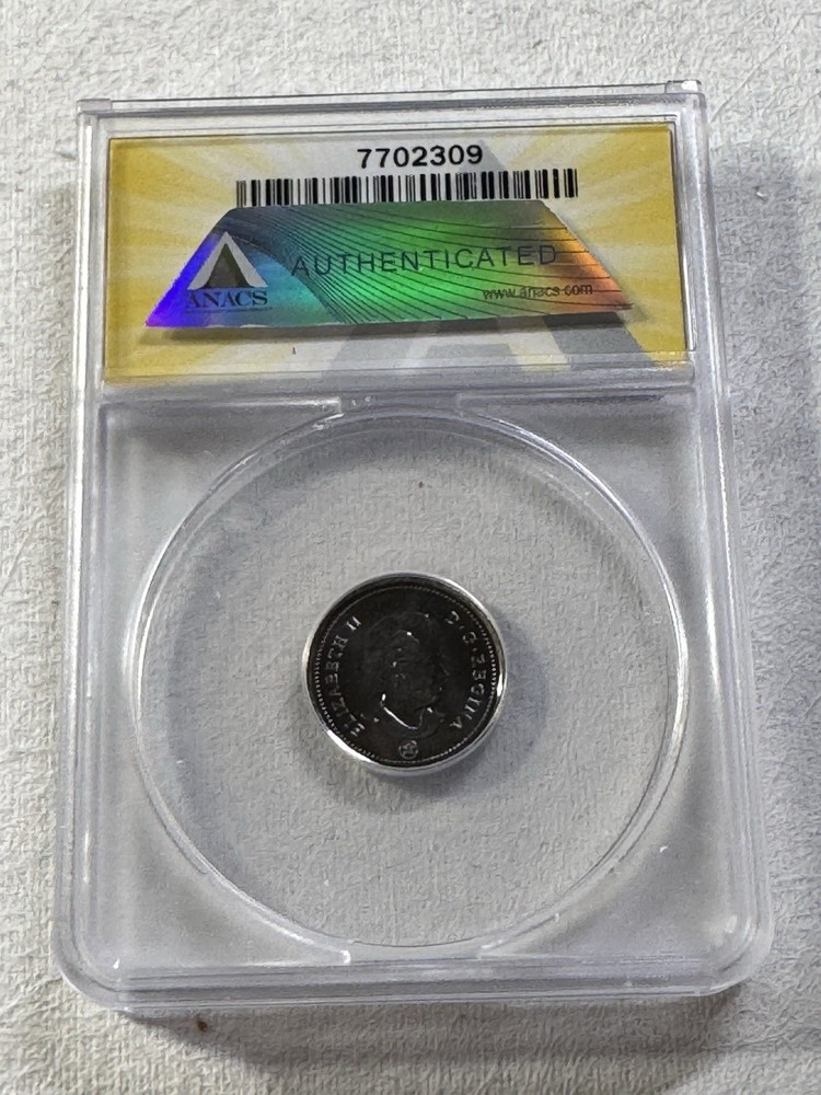 2013 Canada 10 Cents Graded MS 67 by ANACS