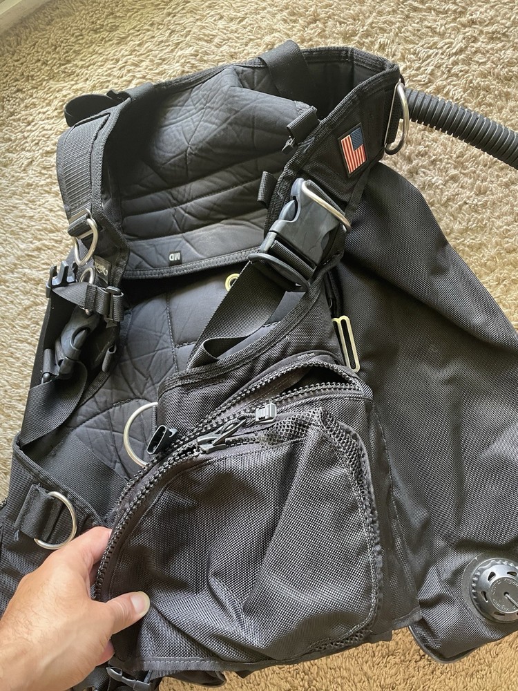 Zeagle Tech BCD w/ Octo Inflator | Size Medium | 65lb Lift | Tech Dive Rig